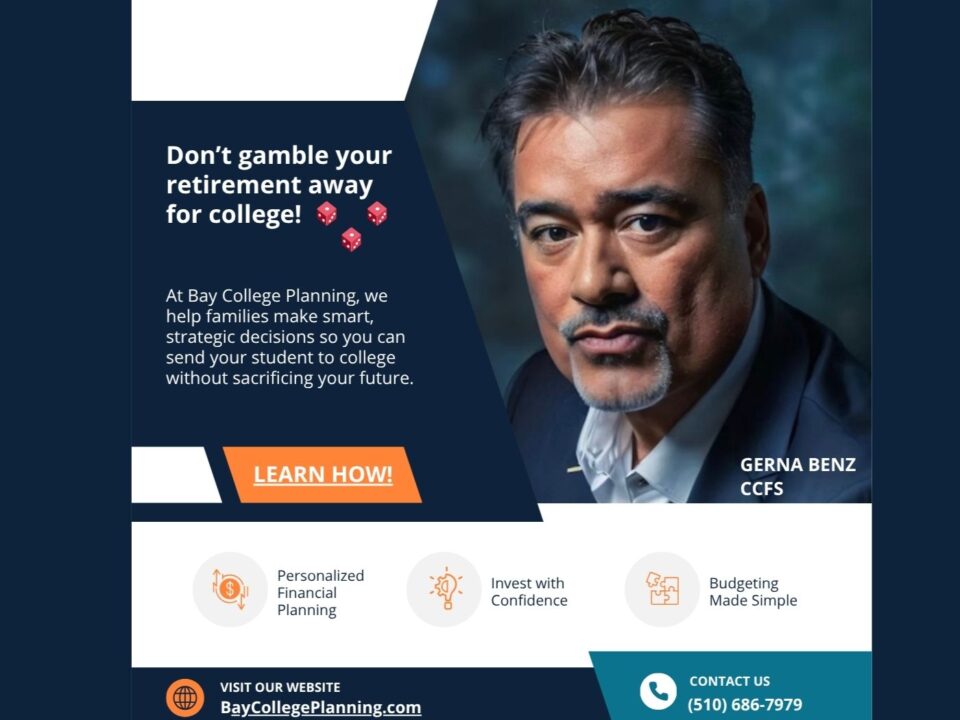 Gerna Benz and a social media post about the Bay College Planning